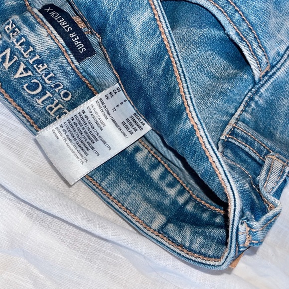 American eagle size 8 super stretch regular skinny jean - Picture 3 of 4